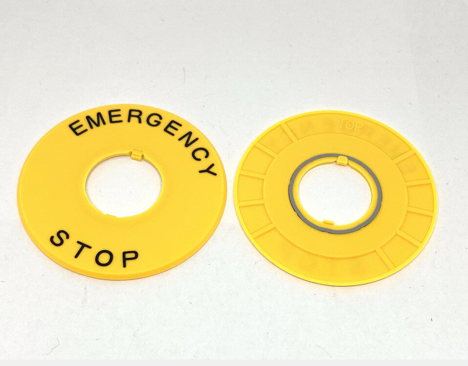 IDEC Izumi HWAV-27 sign 22MM drilling HWAV-27-Y button emergency stop sign
