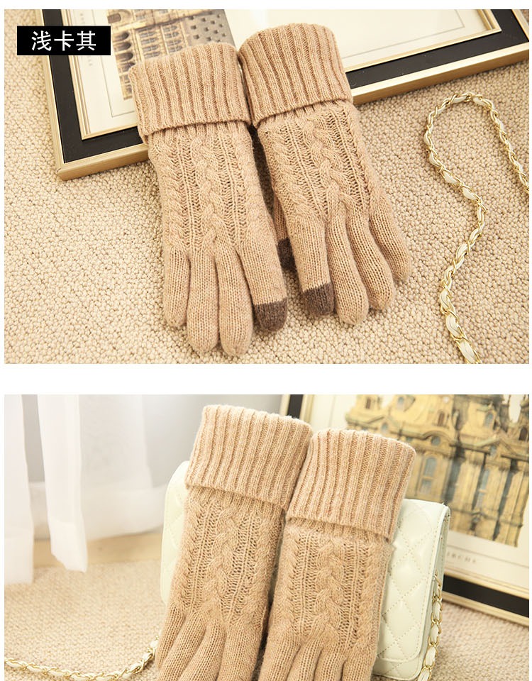 Gants pour homme en Laine Cachemire - Ref 2782601 Image 27