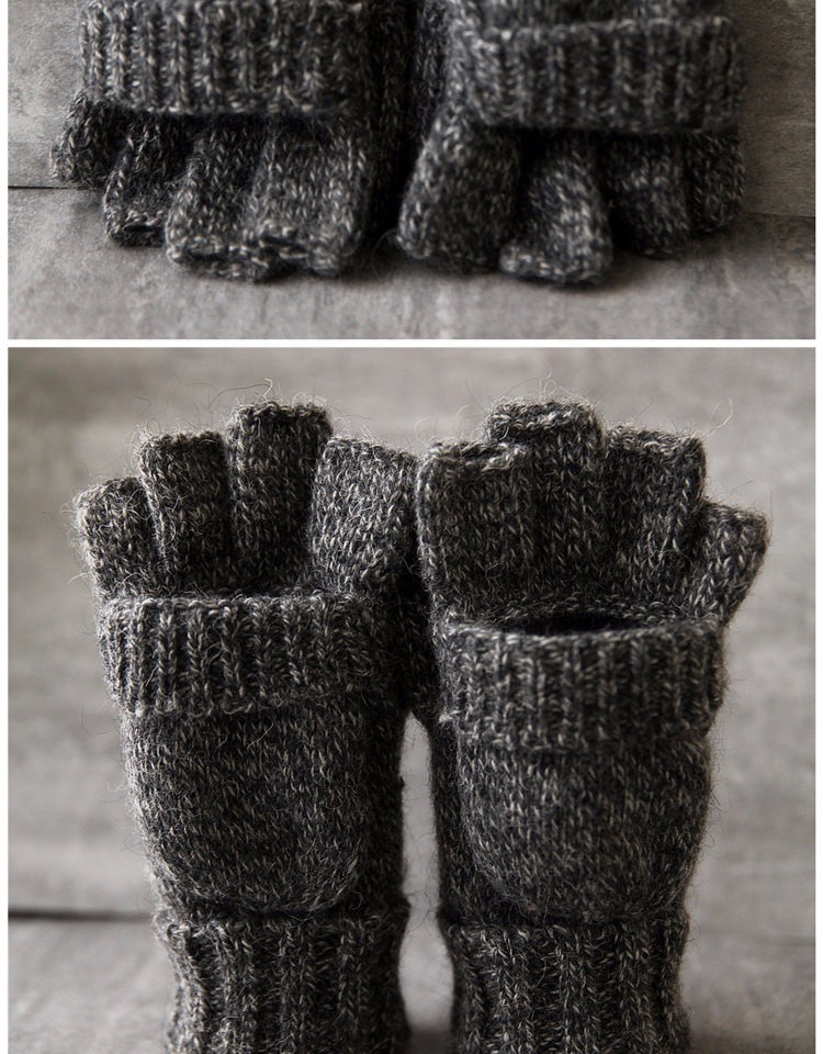 Gants pour homme en Laine Cachemire - Ref 2782600 Image 21
