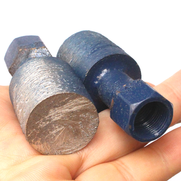 46-mesh sintered diamond grinding head angle grinder with round rod grinding carved stone marble tombstone cement tile