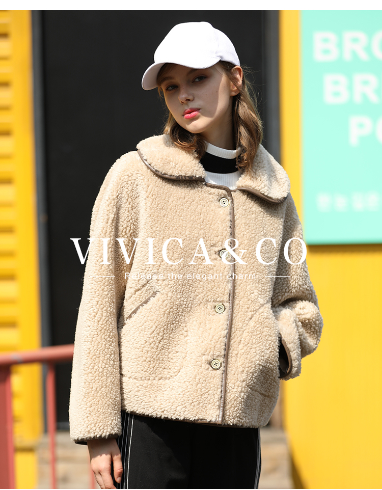 Manteau de fourrure femme VIVICAAMPCO    - Ref 3172019 Image 7