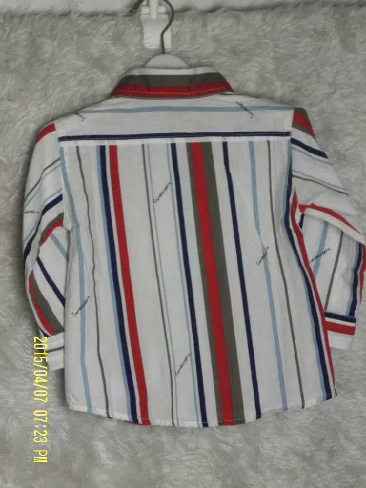 Chemise enfant à manche longue - Ref 2083840 Image 37
