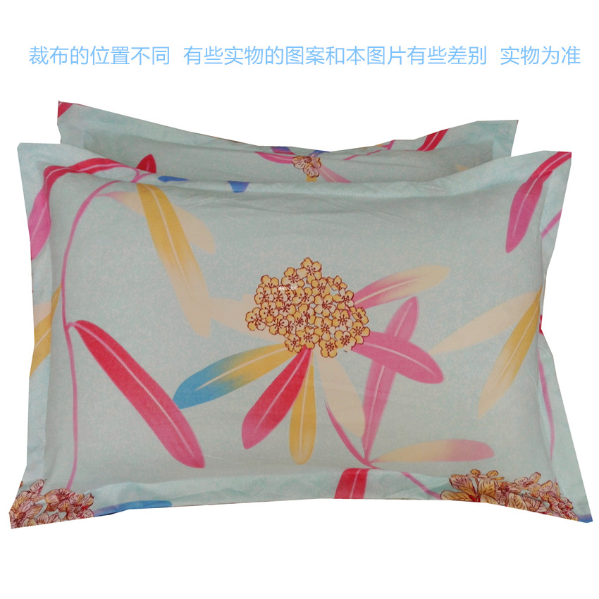 Twill sanding gối bao gồm một cặp 2 vỏ gối trẻ em hoạt hình sinh viên độc thân cộng với gối gối chữ u cao su non
