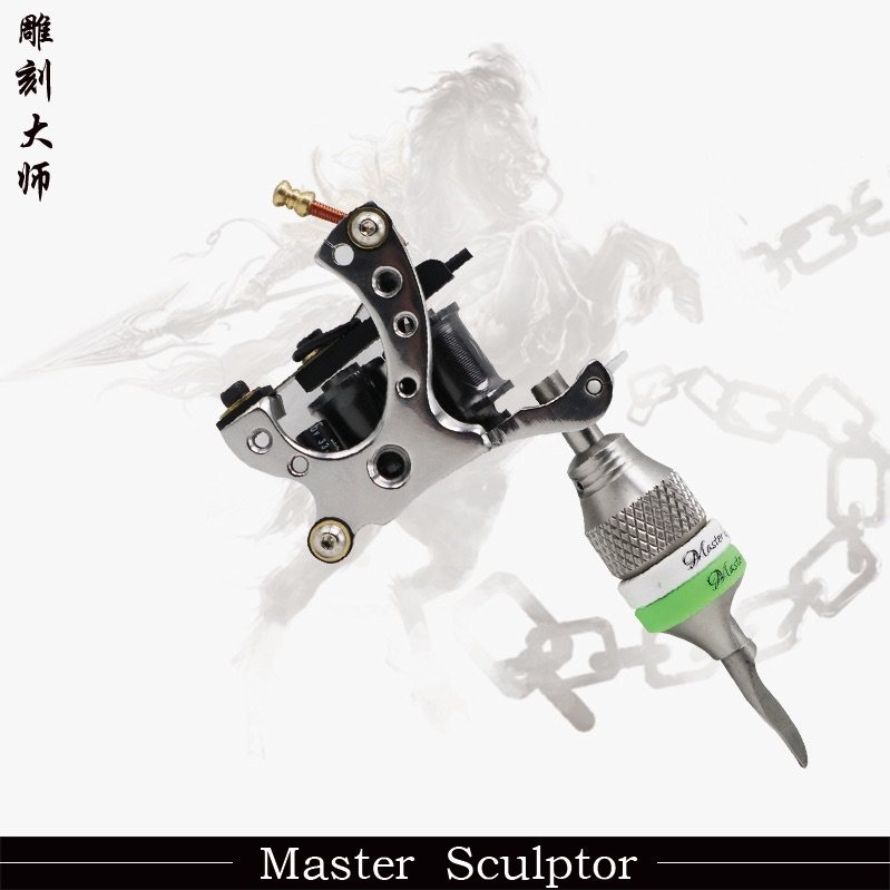 Engraving Master Tattoo Machine Large row slow frequency fog machine cutting wire stainless steel tattoo machine life warranty