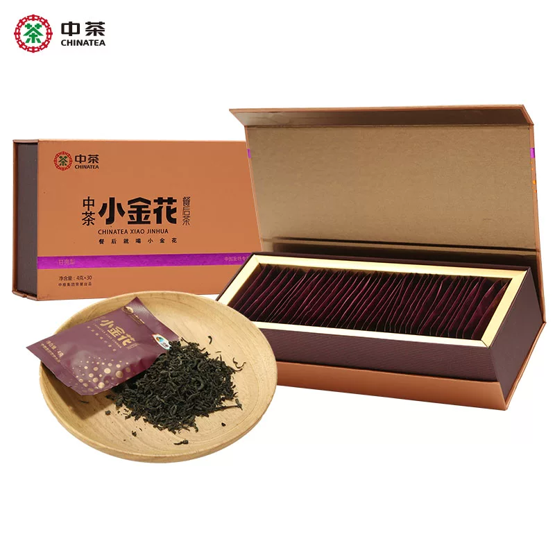 中茶 Red (black) tea, Hunan tea, tea brick, gift box