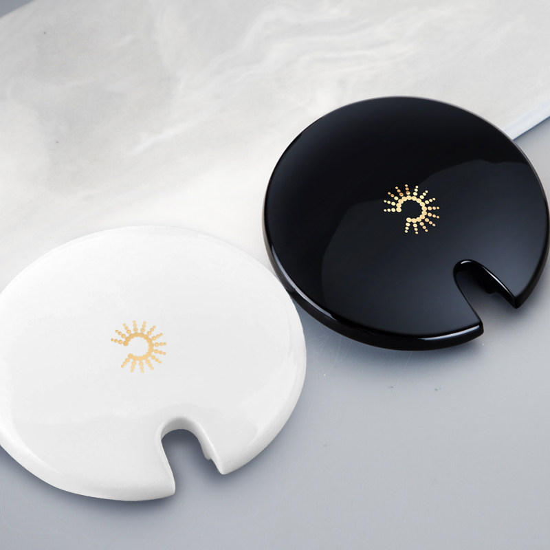 Universal Ceramic Mark Cup Cover Creative Horse Hooded Water Cup Lid Couples Milk Coffee Cup Lid Round Tea Cup Lid