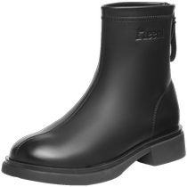 Zhuoshini Martin boots womens British retro short boots 2024 spring and autumn new Chelsea boots soft sole slim boots single boots
