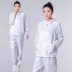 Quần áo bảo hộ lao động chống tĩnh điện, quần áo liền mảnh phủ nhung, quần áo bảo hộ toàn thân thoáng khí, quần áo bảo hộ phun sơn 