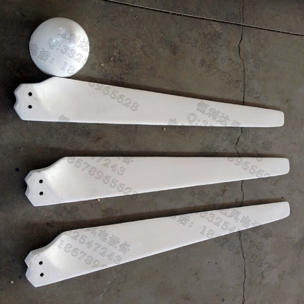Manufacturer high strength composite material reinforced fibreglass blade 300w small wind power generator accessories flabellum