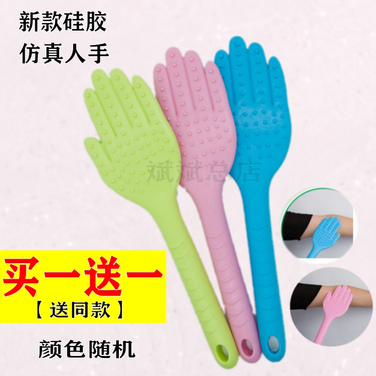 Comprehensive Upgrade of the New Silicone Human-Like Hand Massage Board, Palm Tapping, Meridian Tapping, Hammer Tapping Device, Massage Hammer