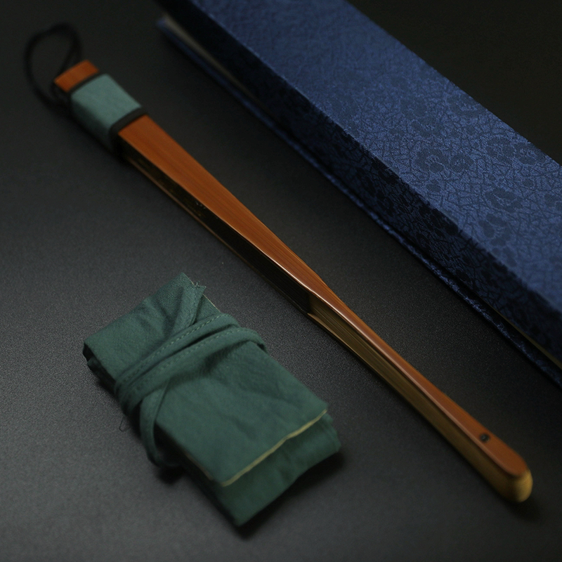 Fan - packed fan fan clamp 8 inch 9 inch 10 inch Chinese wind new old - fashioned gold cotton folding fan protective cover