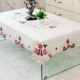 Bàn vải châu Âu bàn vải bàn ghế vải bọc đệm đặt cao cấp vườn hoa bàn vải thêu bàn mat