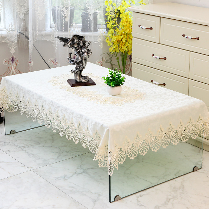 Usd 12 73 Coffee Table Tablecloth Mat Fabric Lace Lightbox Moreview