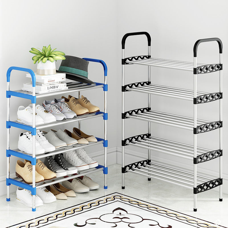 Simple shoe rack Subway Home Economy Type of small doorway container Multilayer Dust-Proof Shoes Cabinet Dorm Room Look Good
