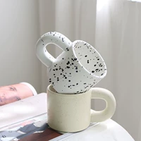 INS Ceramic Cup Milk Cup Cup Tat Cup положите чашку чашки чашки чашки чашки для пары водной чашки дома