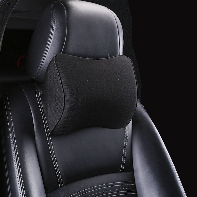 汽车头枕护颈枕记忆棉腰靠颈椎靠枕车用座椅枕头一对车内装饰用品