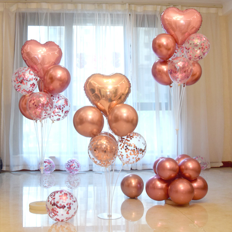 Open decoration layout National Day Floating Ball Road Guide Birthday Party Table Fluttering Pool Shop Festival Promotion