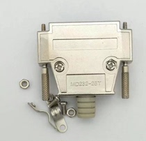 Double-row 25P DB25 wiring type shell metal iron shell can be equipped with DB25 male and female head