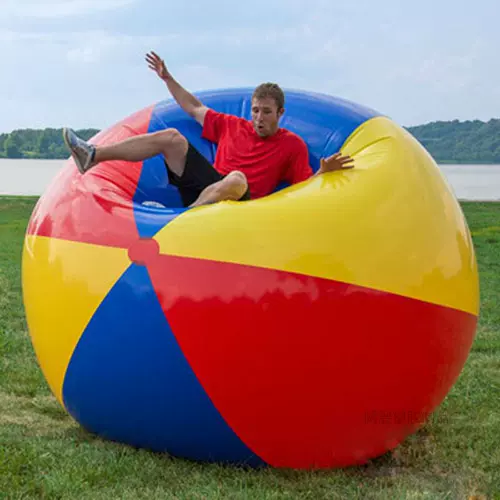 Большой надувной пляжный воздушный шар, мяч для водного поло для игр в воде