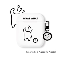 Minimalist idea airpods3 generation 1 2 protective sleeves Pro apply Apple three generations of headphone shell to blame cute and soft shell