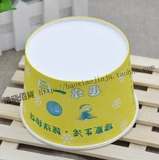 [600型 值得一尝纸碗/一次性餐盒/纸汤碗/打包纸碗桶臭豆腐碗]