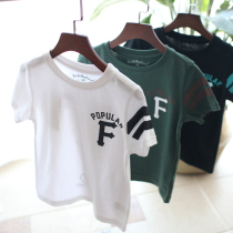 (Clear Cabin) Boy short sleeve T-shirt breathable mesh cotton CUHK Scout Childrens Sports section Children fit bottom half sleeve small shirt