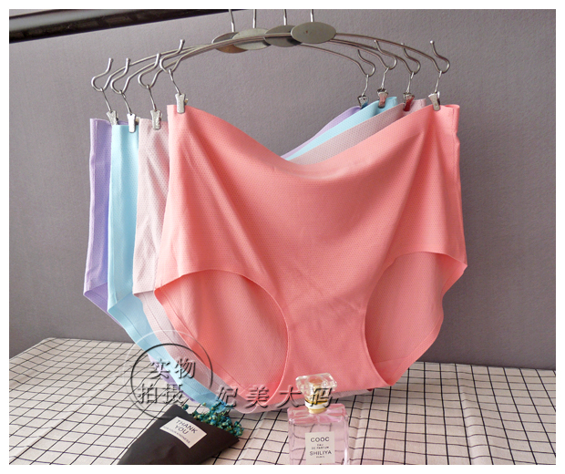 4 phân bón cộng với XL béo MM không có dấu vết băng lụa tam giác nữ mùa hè siêu mỏng eo cao thoáng khí 200 kg quan lot nu cap cao