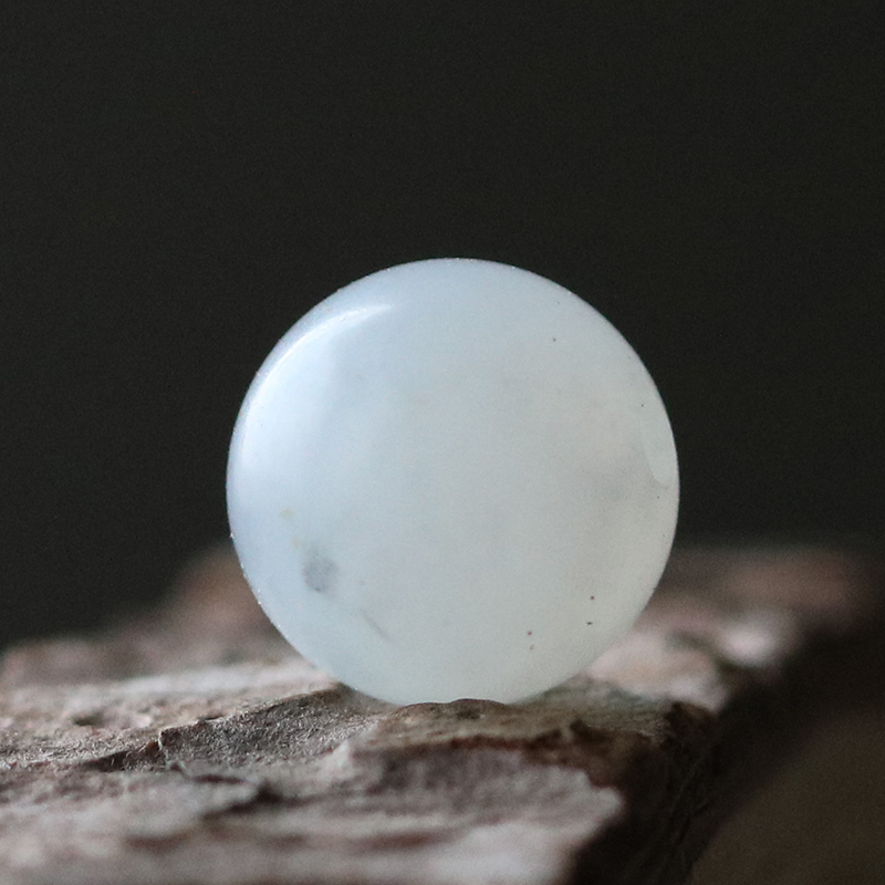 Natural Xinjiang and Tian Yuqing flower seed stock ink round pearl loose beads Wen playing jade beads hand alchemy string accessories