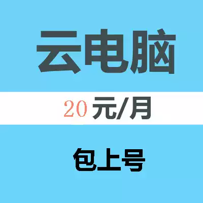 Auxiliary dedicated cloud computer for one month