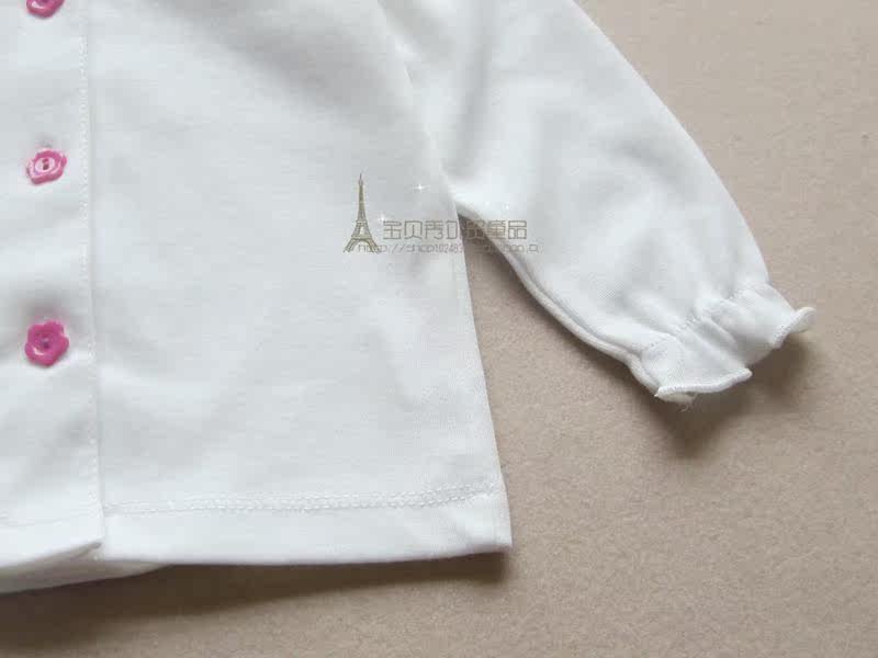 Chemise fille à manche longue en coton - Ref 2086901 Image 16