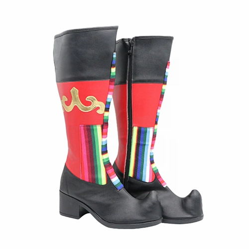 Этнические ботинки, высокие высокие сапоги, детская обувь подходит для мужчин и женщин, делается под заказ