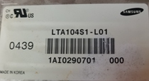 Spot Samsung 10 4 Double Light Original INDUSTRIAL DISPLAY LTA104S1-L01 Please negotiate the price