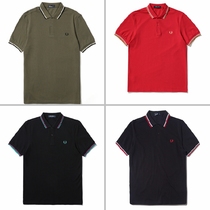 5 colors FRED PERRY AUTUMN WINTER CLASSIC HOT SELL 3600 CASUAL POLO SHIRT MALE Awkward Girl IT