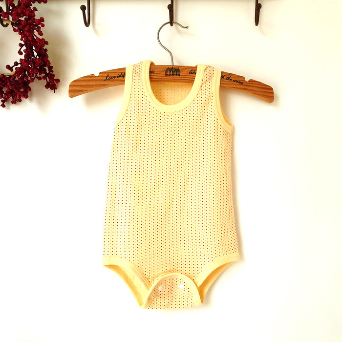 Original single baby jumpsuit jumpsuit romper romper summer cut-sleeve sleeveless vest pullover jumpsuit