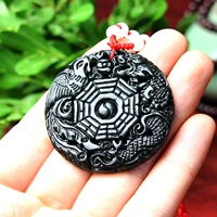 泰山福缘阁 Украшение в форме дракона, ожерелье, подвеска, дракон и феникс