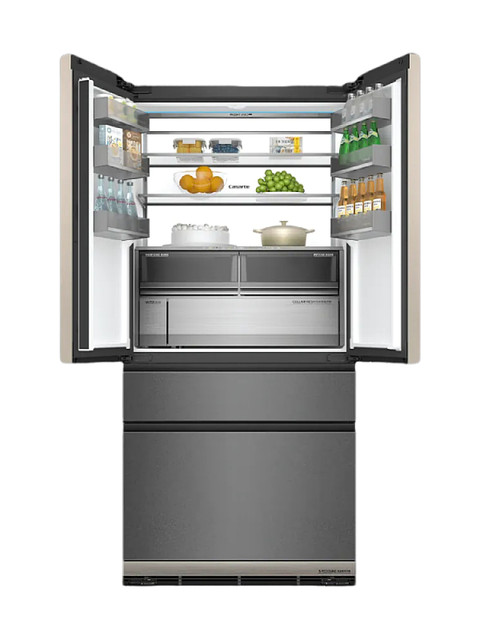 Casarte 600 Zero-Embedded French-Style Refrigerator Bcd-600/Wgcfdm4/Dbu1/Dnu1/Sau1