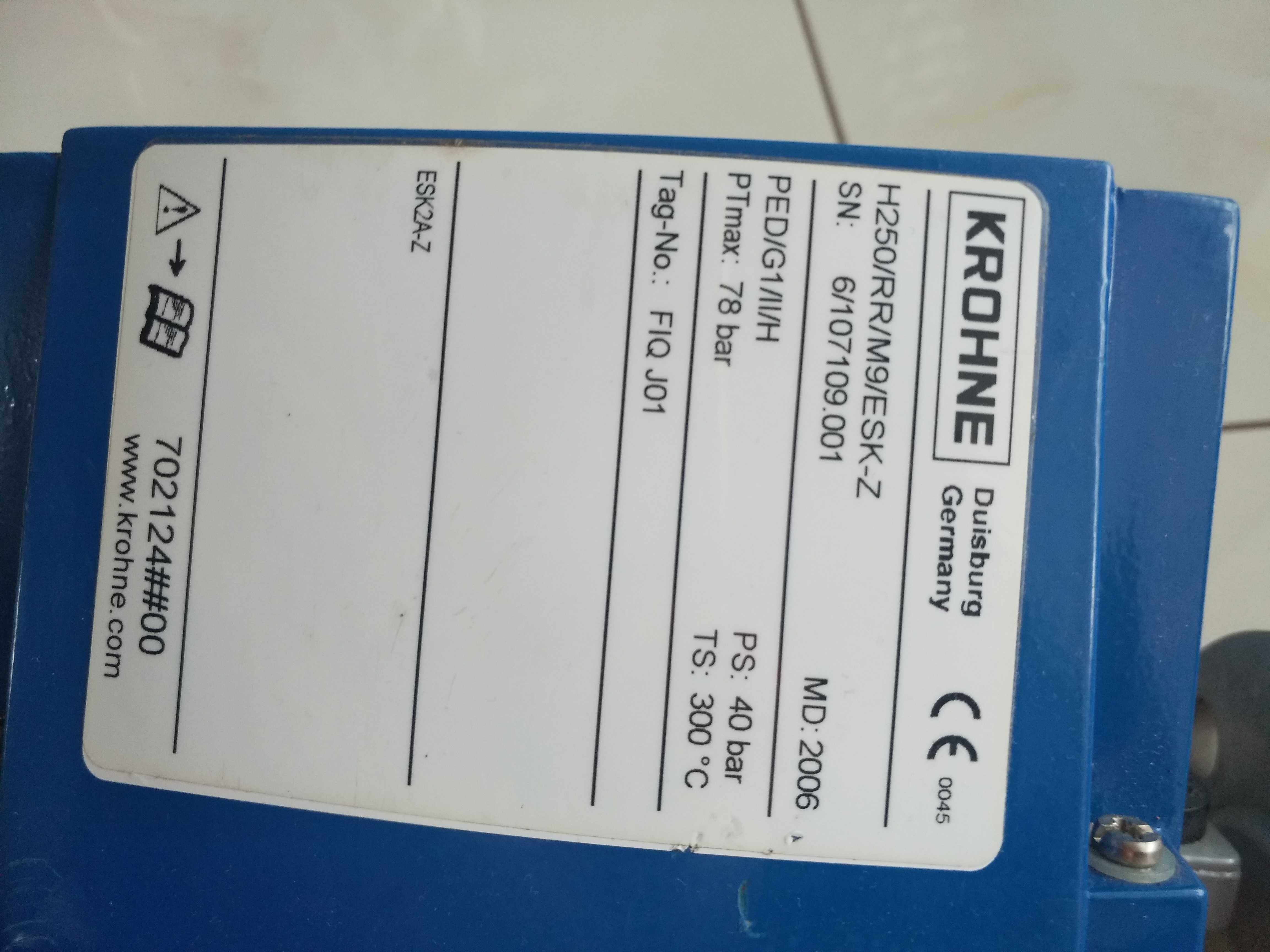 Cologne H250 RR M9 ESK _Z (KROHNE)