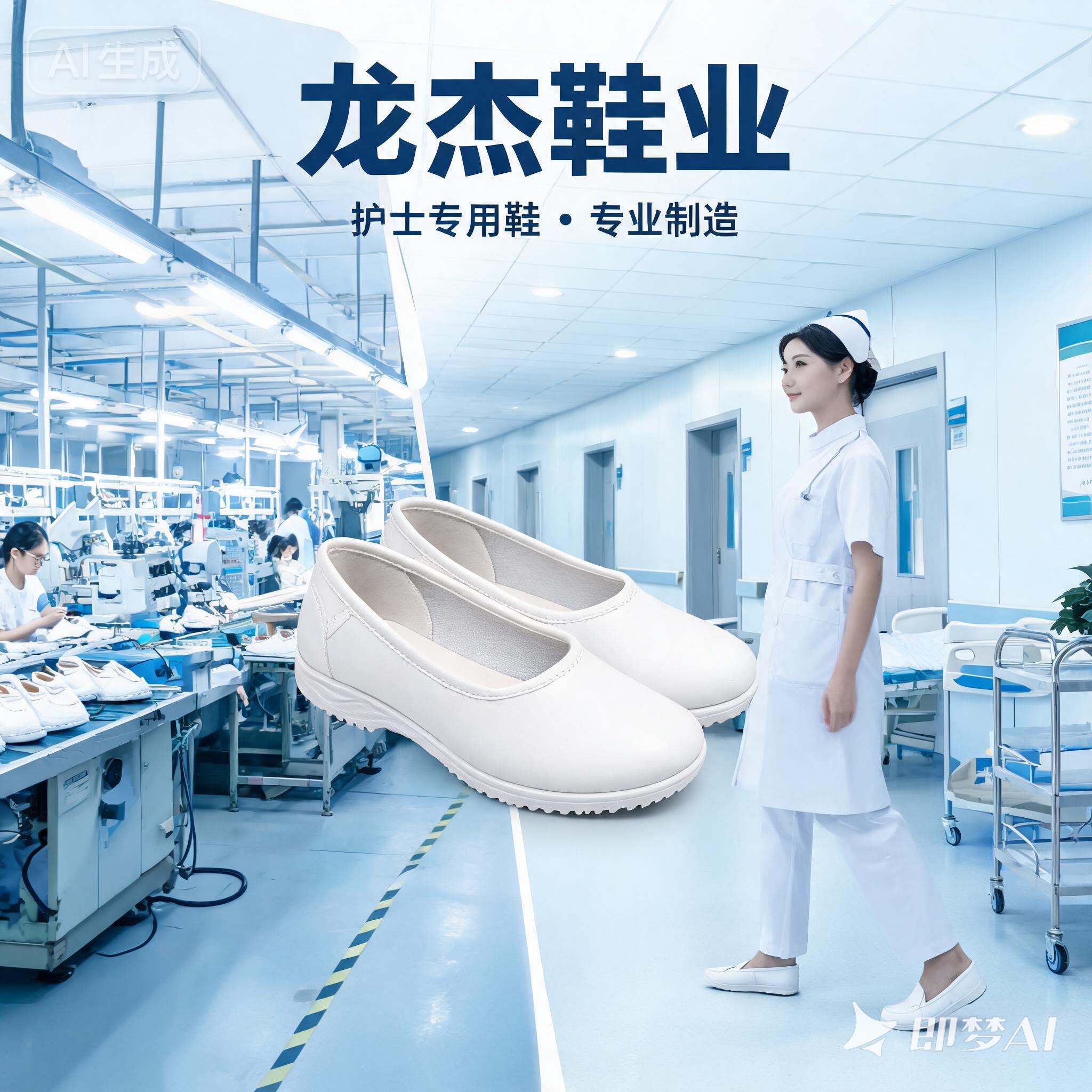 龙杰护士鞋厂
