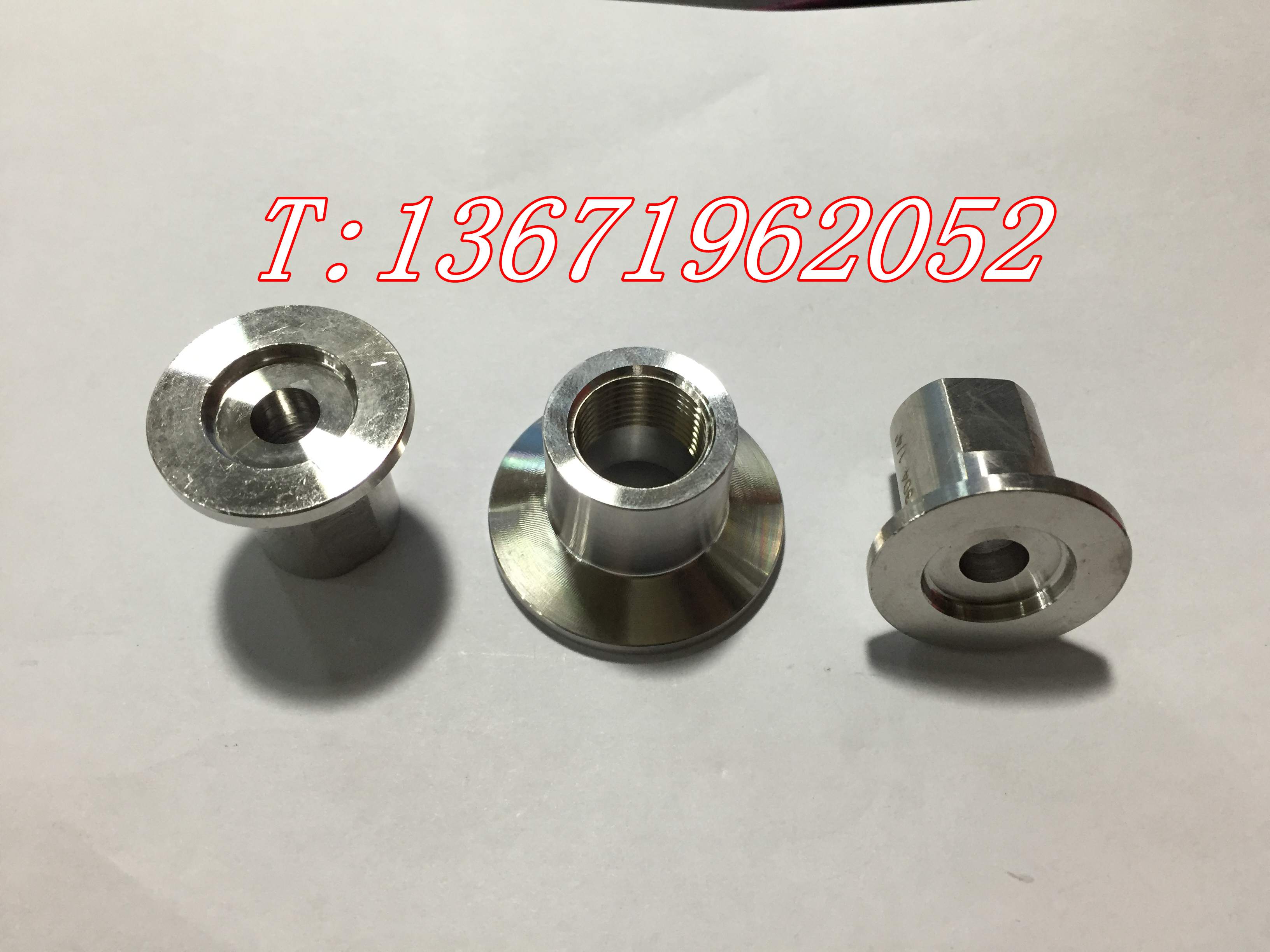304 stainless steel vacuum inner wire inner thread connector KF vacuum inner wire connector vacuum KF inner wire