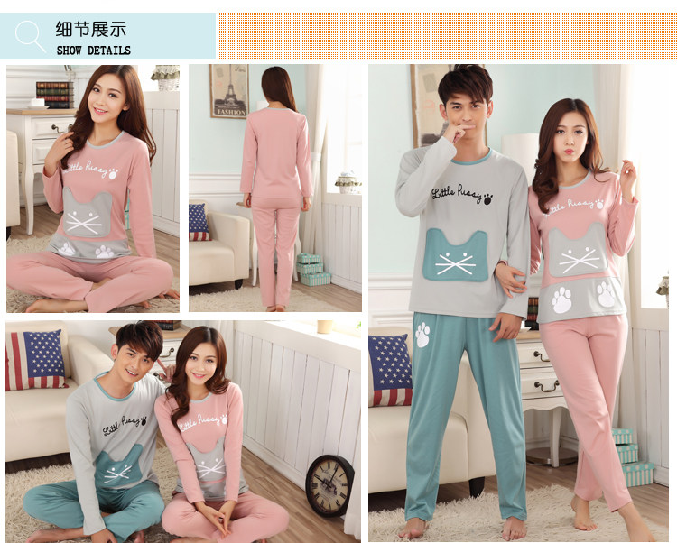 Pyjama mixte en Coton à manches longues - Ref 3005501 Image 31