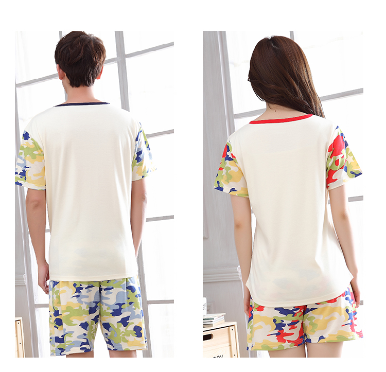 Pyjama mixte OTHER   en Coton à manche courte - Ref 3006006 Image 37