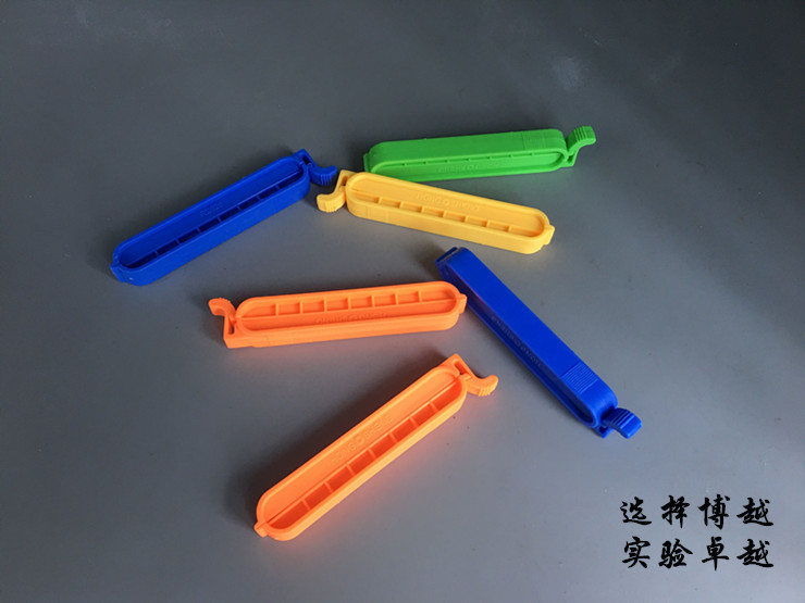 透析袋夹子 长度4/6/8/10cm用于透析袋宽度10 25 34 44 77mm 双槽