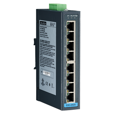 Advantech EKI-2528 8-port 100M unmanaged Industrial Ethernet switch National warranty 5 years original