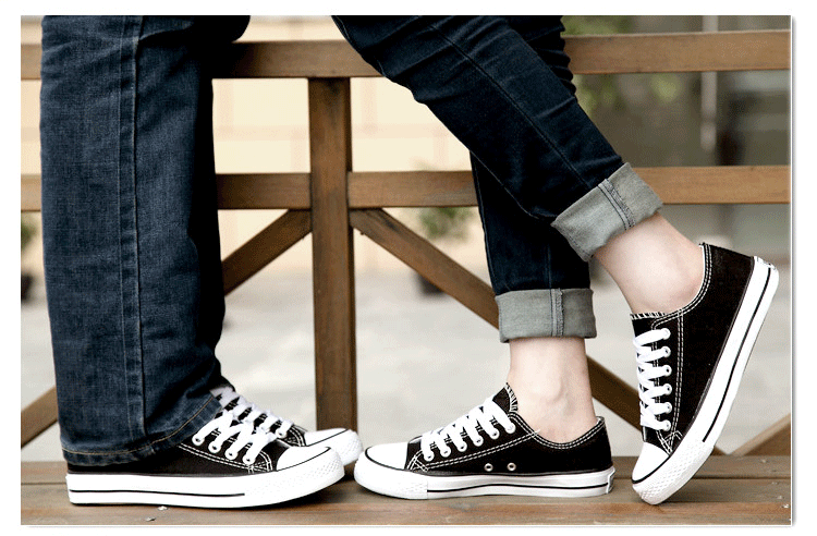 Cộng với giày vải nhung cho nam và nữ phong cách thấp để giúp một sinh viên thủy triều giản dị phiên bản Hàn Quốc của phong cách Harajuku mùa thu đông giay the thao nu