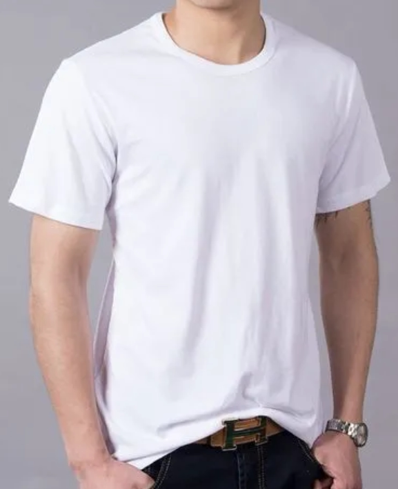 Unisex Solid Color Quick-Drying Crew Neck V-Neck T-Shirt Short-Sleeve Undershirt Tank Top Sweatshirt from Domestic Stores