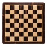 Шахсайский шахматный соревнование QISI Деревянная шахматная доска с Ebon Eyeborn Maple Maple