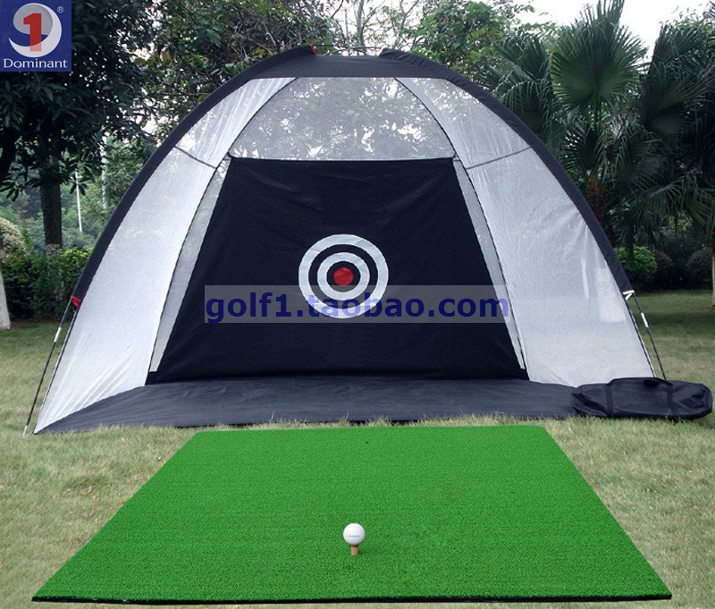 Golf swing Exercises Instrumental Golf Practice Net Percussion Cushion Combo Suit Sent Ball Tee Indoor Trainer-Taobao