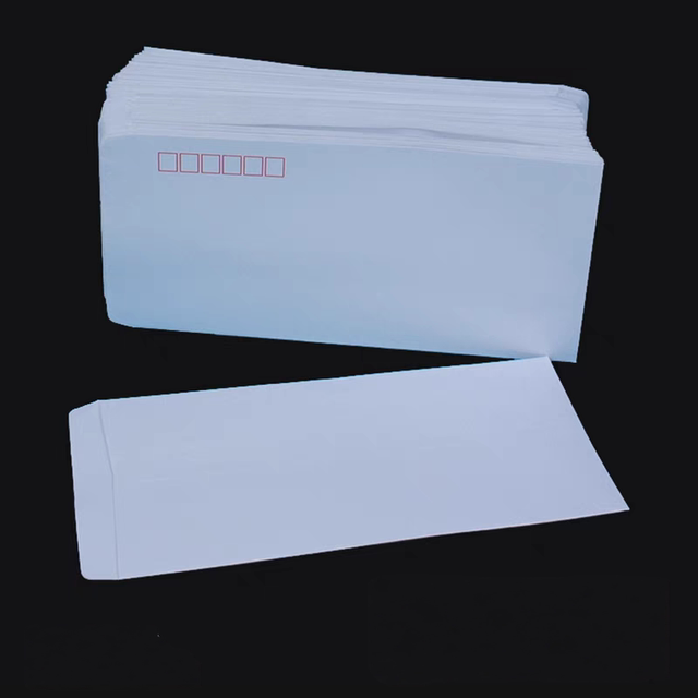 The new version of the No. 5 DL white envelope, thickened 140g philatelic envelope, blank on the back, no supervision printed