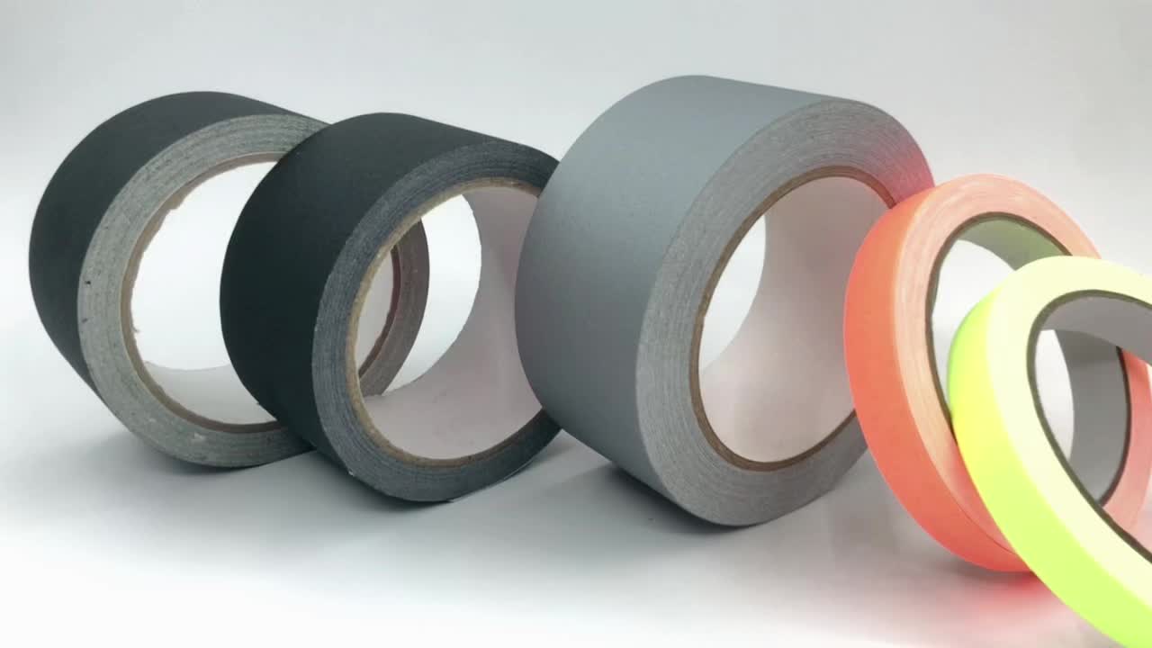 Premium Custom Binding Heavy Duty Duck Gaffa Gaff Matte Binding Masking