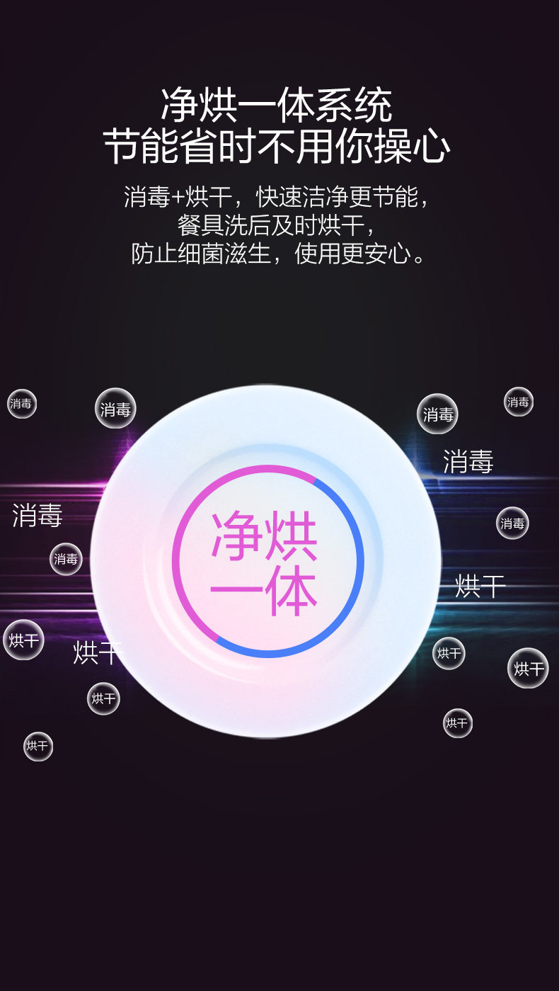 海尔 ZTD80-A 立式碗筷消毒柜 图8